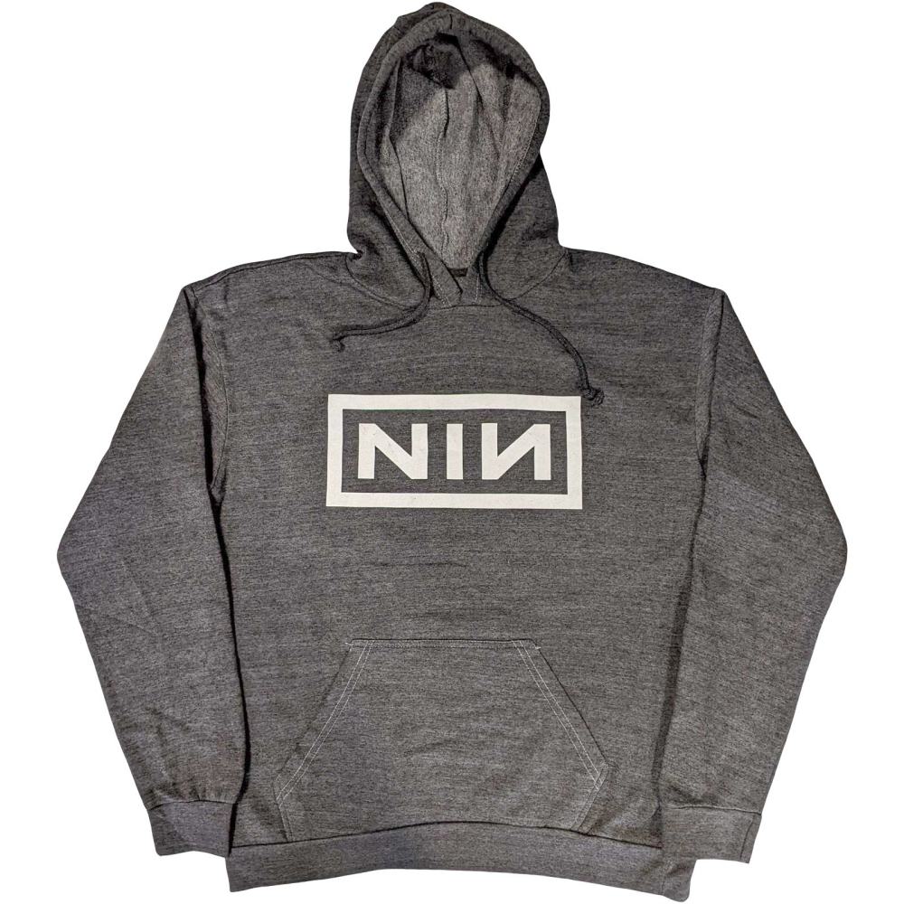 Nine Inch Nails - Classic Logo Hoodie/trui - Grijs